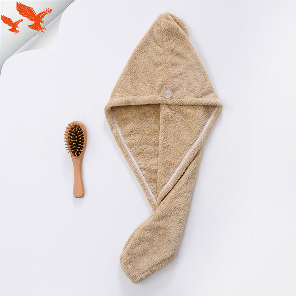 Gorro Secador de Microfibra Súper Absorbente y Secado Rápido