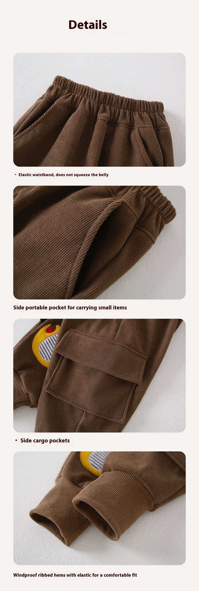 Pantalones Deportivos Infantiles Primavera Otoño - Cómodos y Duraderos - Image 14