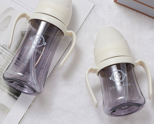 Vaso Infantil Coreano Grosmimi 300ml con Pajita - PPSU Ecológico Antiderrames - Image 18