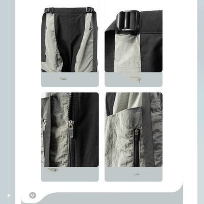 Pantalones Samurai con Panel de Nylon y Metal - Image 2