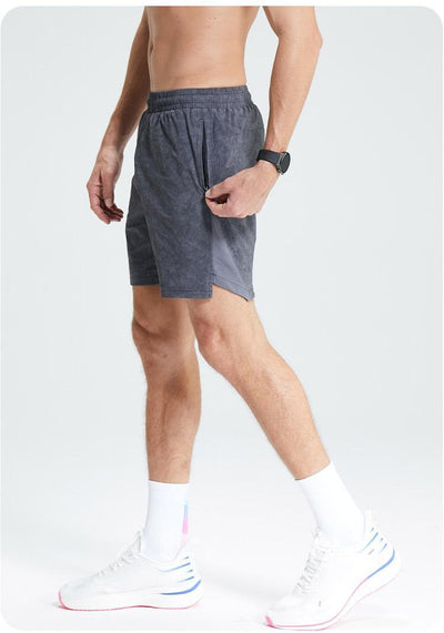 Shorts Deportivos Tie-Dye Ice Silk Transpirables - Pantalones Cortos Running de Secado Rápido - Image 19