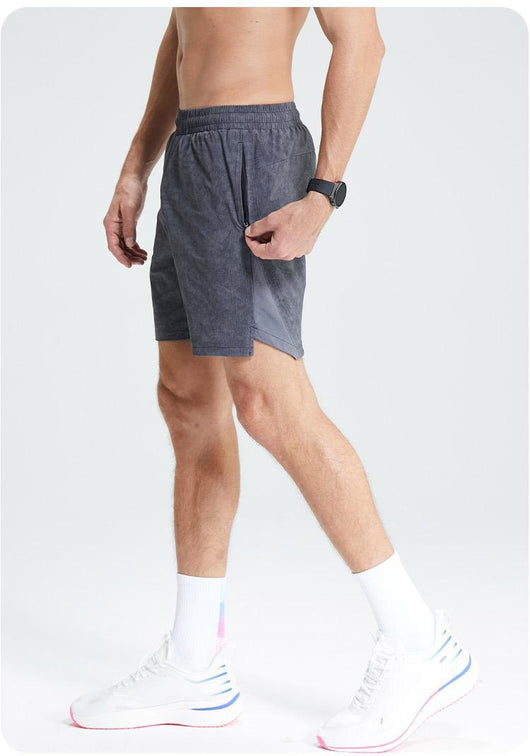 Shorts Deportivos Tie-Dye Ice Silk Transpirables - Pantalones Cortos Running de Secado Rápido - Image 19