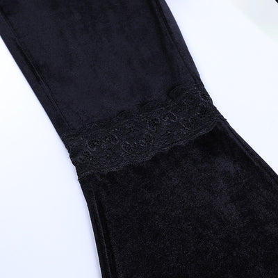 Pantalones Acampanados Negros Mujer - Cintura Alta Versátil para Todos los Estilos - Image 6
