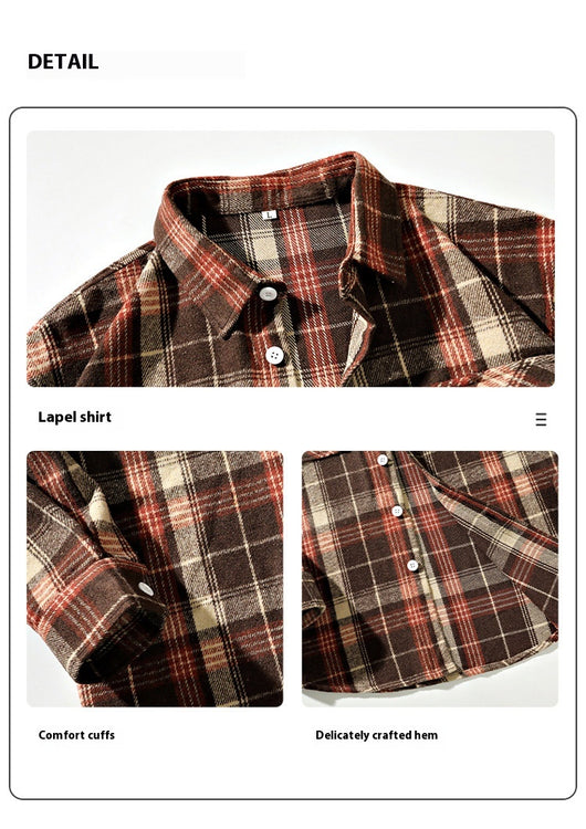 Camisa de Cuadros Manga Larga para Hombre - Image 14
