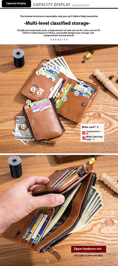 Cartera Multifunción con Ranuras para Tarjetas y Licencia de Conducir - Image 16