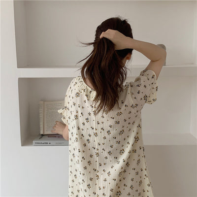 Vestido Camisón Floral Estilo Japonés y Coreano para Mujer - Image 10