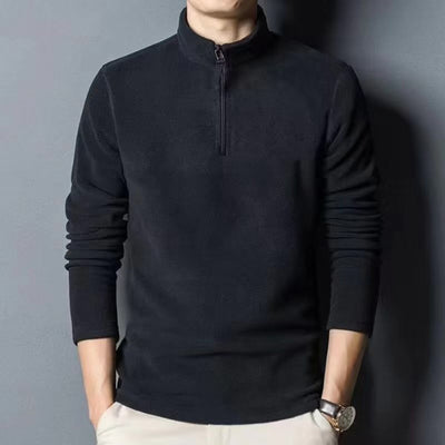 Sudadera Térmica con Cuello Mock Estilo Hoodie para Hombre - Image 6
