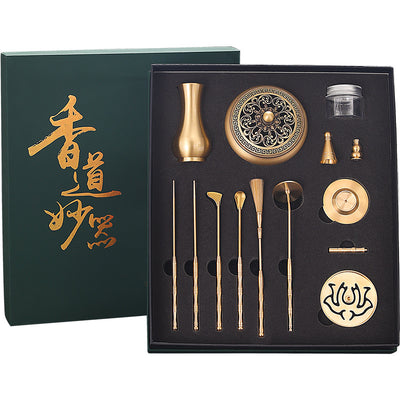 Kit Quemador de Incienso con Herramientas de Moldeo y Caja de Regalo - Image 10