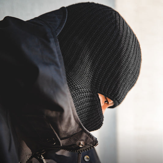 Gorro Tejido Vintage Melón - Abrigo Cálido y Elegante - Image 2