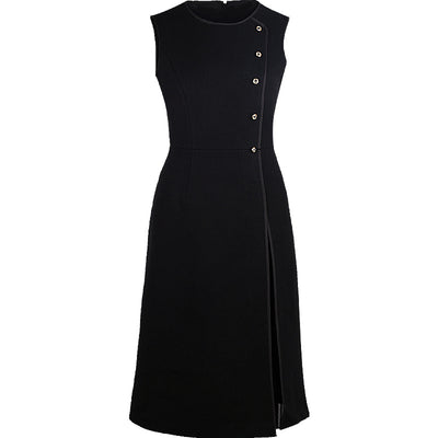 Vestido Slim Sin Mangas de Temperamento Elegante para Mujer - Image 5