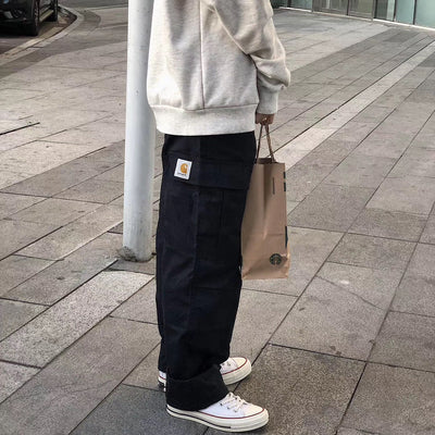 Pantalones Rectos Anchos Casual Secret Service