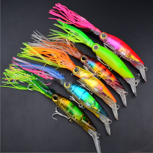 Señuelo de Calamar Plástico para Pesca con Cebo - Image 6