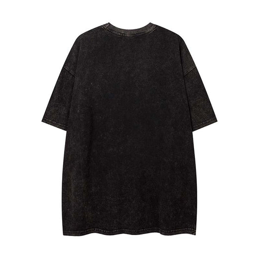 Camiseta Retro Manga Corta con Cadena para Hombre - Image 7