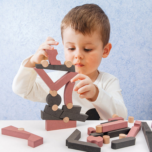 Bloques de Construcción Educativos para Preescolar - Juego de Puzzle Versátil - Image 8