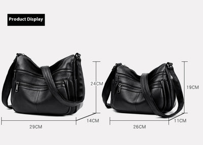 Bolso Mensajero de Cuero Genuino Primera Capa - Estilo Profesional - Image 12