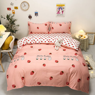 Conjunto de 4 Piezas en Algodón Estampado con Acabado Satinado - Image 30