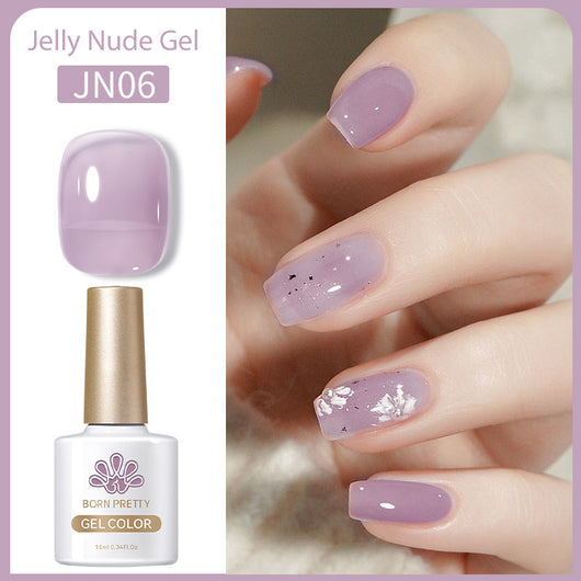 Esmalte de Uñas Gel UV Transparente Efecto Gelatina Fotocurable - Image 11