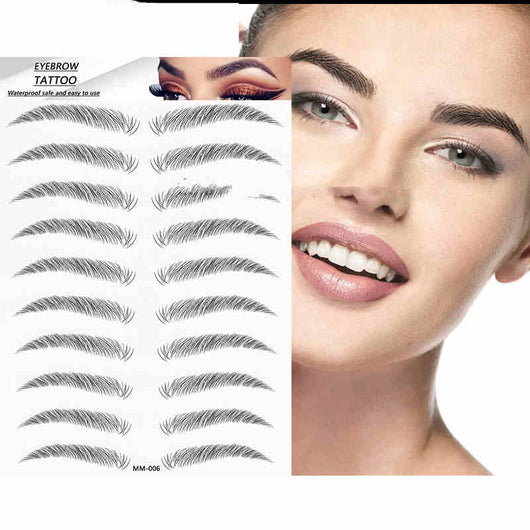 Tatuaje de Cejas Adhesivo Impermeable - Cejas Realistas de Larga Duración - Image 31