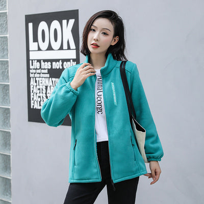 Chaqueta Polar para Mujer - Abrigo Deportivo y Casual Versátil - Image 3
