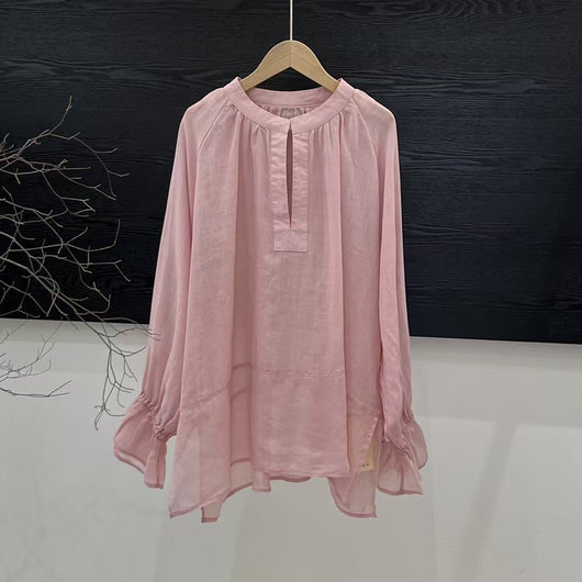 Blusa Elegante de Manga Larga Versátil Todo Terreno - Image 6
