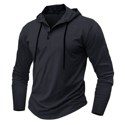 Sudadera Deportiva con Capucha y Manga Larga para Hombre - Image 8