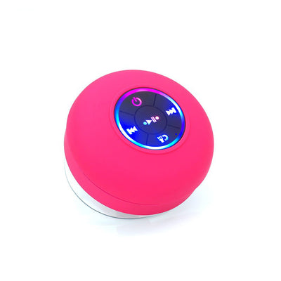 Parlante Bluetooth Impermeable con Ventosa Potente y Luces LED - Image 4