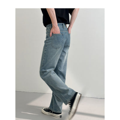 Jeans Rectos Holgados para Hombre - Versátiles y Cómodos - Image 11