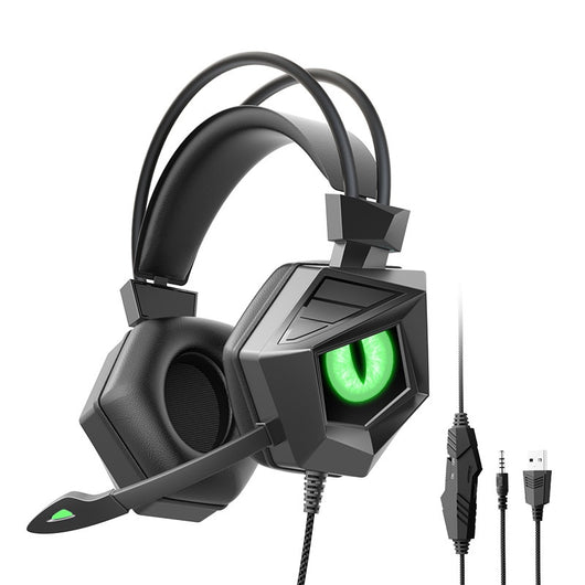 Auriculares Gaming con Cable y Luz Nocturna para PC - Image 9