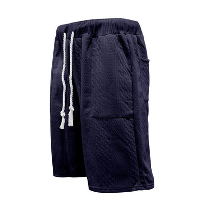 Shorts de Punto Jacquard Holgados para Hombre - Image 29