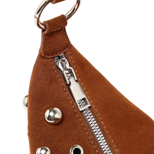 Bolsa Crossbody Retro con Remaches Acabado Metalizado Mate - Image 15