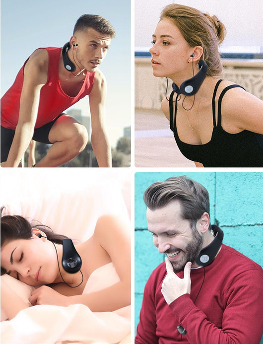 Collar Masajeador Bluetooth con Auriculares Inteligentes - Image 4