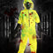 Disfraz de Protección Biológica con Estampado Zombie para Juego de Rol