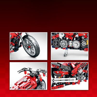 Bloques de Construcción Moto - Puzzle Educativo para Niños - Image 13