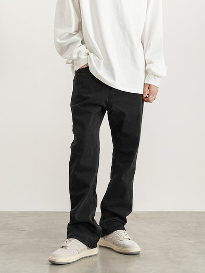 Jeans Acampanados de Cintura Alta Estilo Urbano Americano