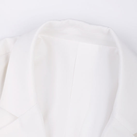Chaqueta Suelta con Corte Asimétrico para Mujer - Image 14