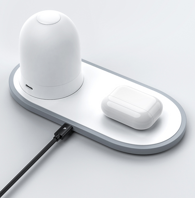 Cargador Inalámbrico para Celular con Luz Nocturna Integrada - Image 12