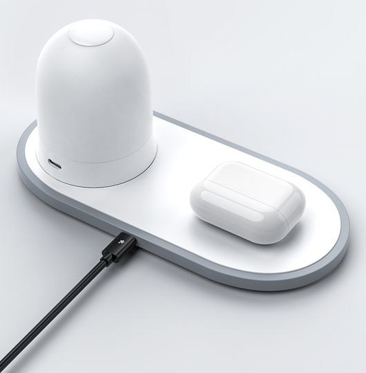Cargador Inalámbrico para Celular con Luz Nocturna Integrada - Image 12