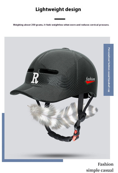 Casco de Ciclismo con Luz de Advertencia Integrada Duck Tongue - Image 15