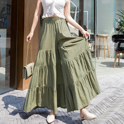 Hakama Suelta de Corte Relajado - Image 9