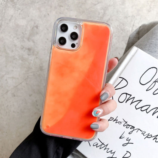 Funda Protectora con Efecto Quicksand y Brillo Luminoso - Image 5
