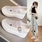 Zapatos Casuales Plataforma Cuña con Strass Reversibles