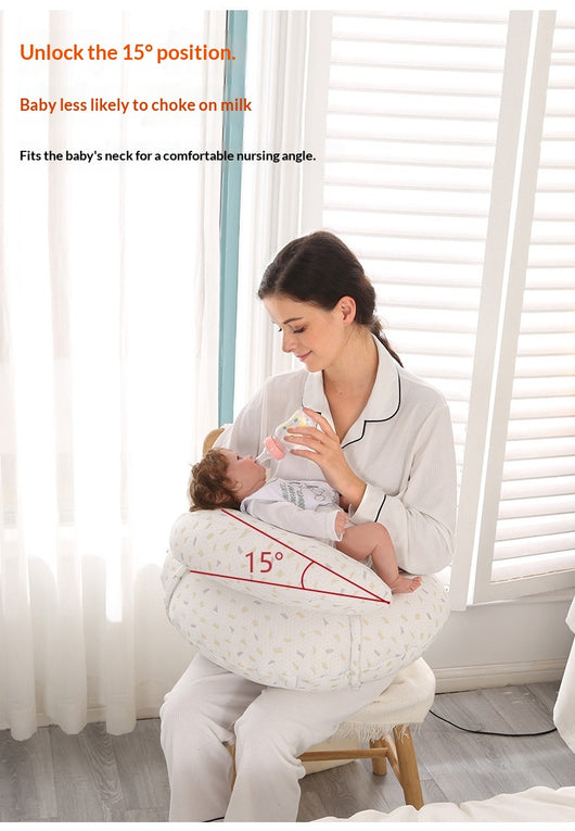 Almohada de Lactancia con Tecnología Air-Cushion para Embarazadas y Bebés - Image 7