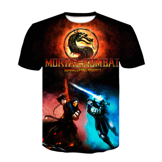 Playera Gamer Mortal Kombat Manga Corta para Hombre - Image 9