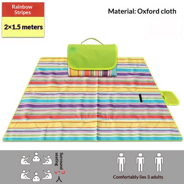 Manta de Picnic Impermeable 600D Oxford - Camping y Paseos al Aire Libre