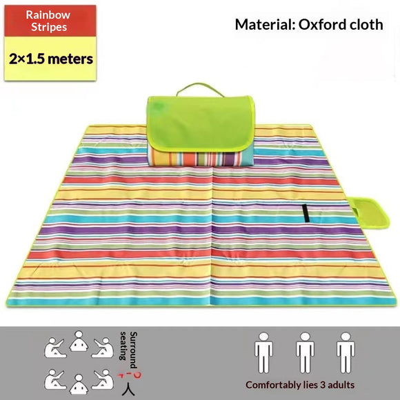 Manta de Picnic Impermeable 600D Oxford - Camping y Paseos al Aire Libre