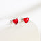 Sterling Plateado Stud Earrings Austrian Crystal Earrings Rose Dorado 18K Blanco Dorado Platinum