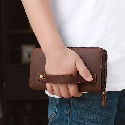 Billetera Móvil de Cuero Premium Capacidad Grande - Image 19