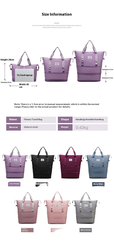 Bolsa de Viaje Expandible Gran Capacidad Deportiva y Escolar - Image 26