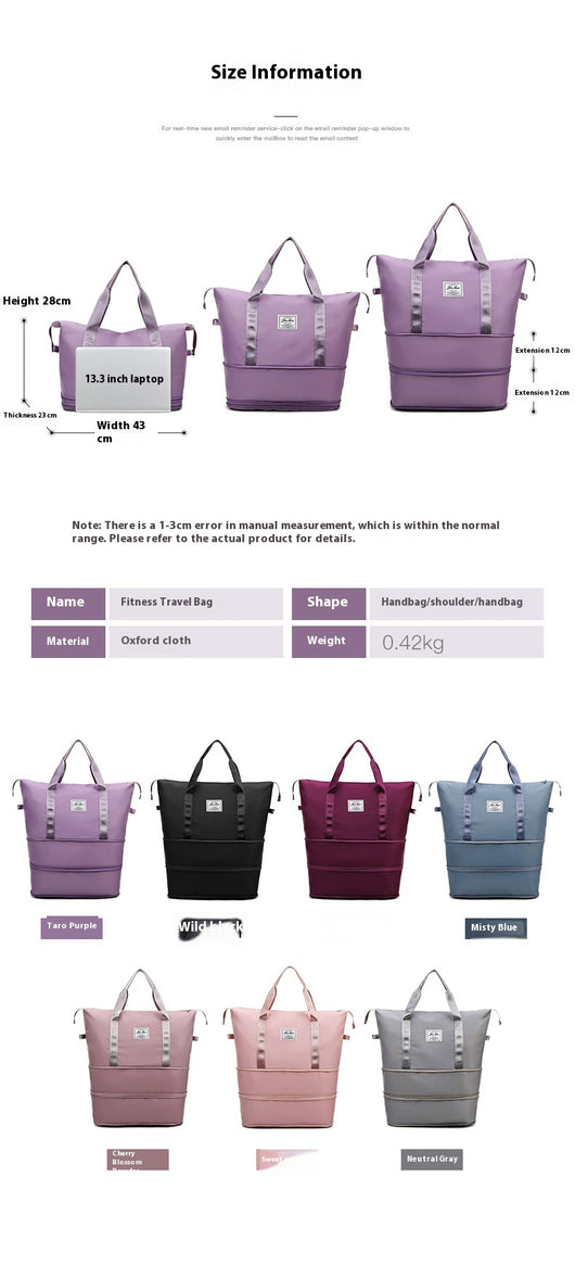 Bolsa de Viaje Expandible Gran Capacidad Deportiva y Escolar - Image 26