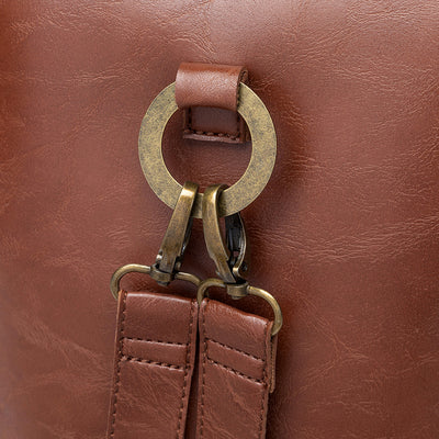 Mochila Steampunk Vintage de Estilo Europeo con Detalles en Engranajes - Image 15
